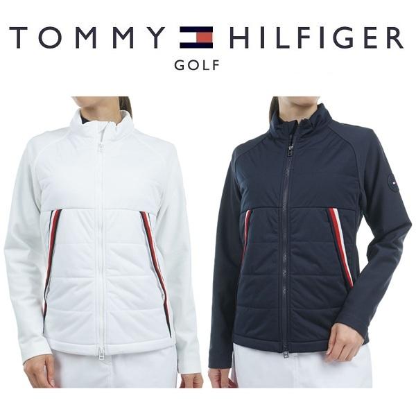 トミーヒルフィガー ゴルフ レディース  パテッド ハイブリッドジャケット TOMMY HILFIGER GOLF THLA477 秋冬モデル