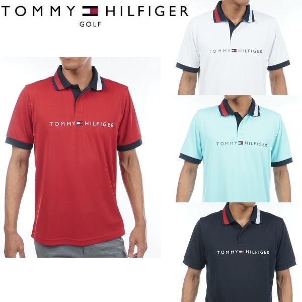 トミーヒルフィガー ゴルフ メンズ ベーシックロゴ ポロシャツ TOMMY