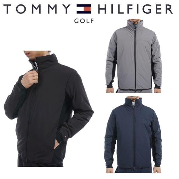 トミーヒルフィガー ゴルフ メンズ アクションプリーツ ハイブリッド中綿ジャケット TOMMY HILFIGER GOLF THMA488 秋冬モデル