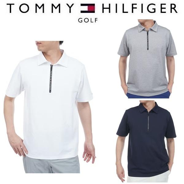 トミーヒルフィガー ゴルフ メンズ レイブロックワッフル 半袖シャツ TOMMY HILFIGER THMA633 2026年春夏モデル
