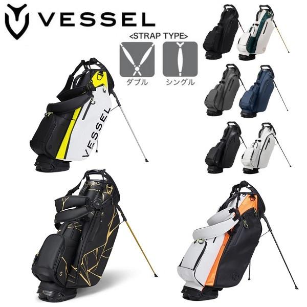 Vessel ゴルフスタンドバッグ VESSEL キャディバッグ Player V Stand スタンドバッグ 14分割