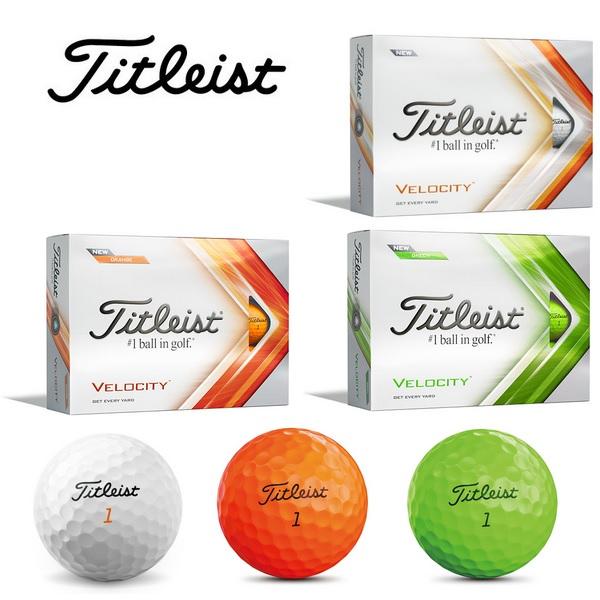 人気を誇る タイトリスト VELOCITY ベロシティ 2ダース 24個入り