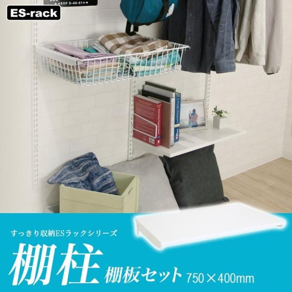 棚 Diy 棚受け金具 棚受け 棚柱 すっきり収納esラック用 棚板セット 750 400mm Jq Sa Est7540 Diy 壁床窓インテリア内装イゴコチ 通販 Yahoo ショッピング