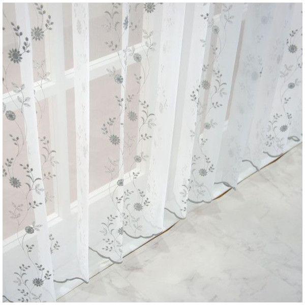 友安製作所 レースカーテン オーダー トルコ刺繍 シュクル TS834/巾