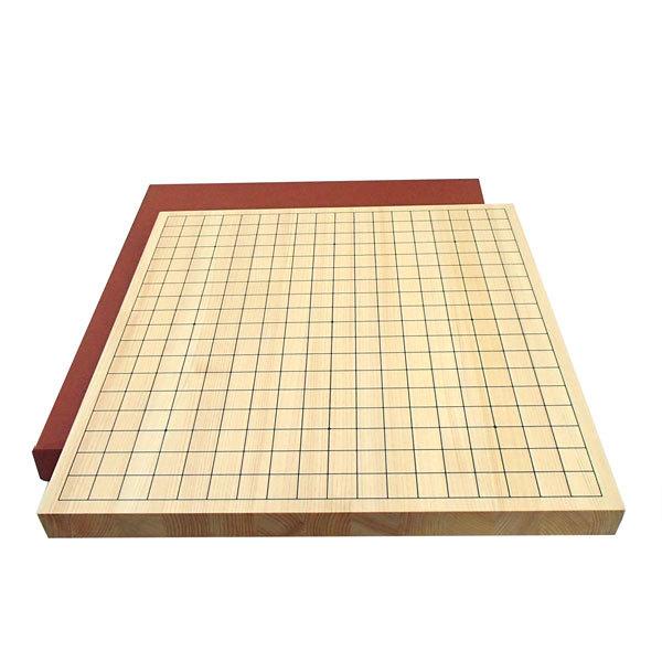 囲碁盤　芳香のある国産桧（ヒノキ）一寸（約3cm厚）卓上接合碁盤