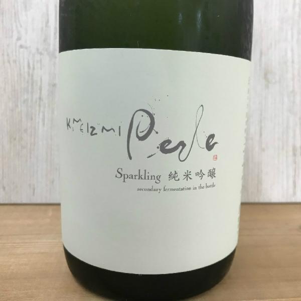 日本酒 高知 亀泉 Sparkling 純米吟醸  Perle -ペルル- （お歳暮 冬ギフト お年賀）（クリスマス 女子会 パーティー）｜igossou-sakaya