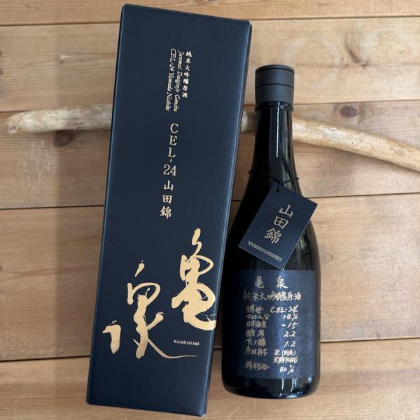亀泉 日本酒 高知 純米大吟醸原酒 CEL-24 山田錦 720ml （亀CEL24