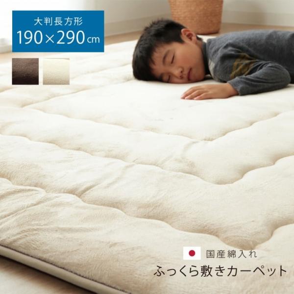 イケヒコ ラグ ラグマット こたつ敷布団 ふっくら敷きフィーラ 約190
