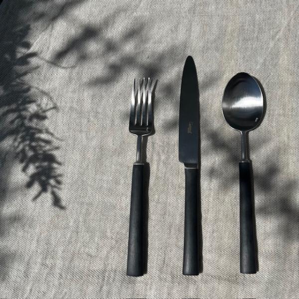 Cutipol（クチポール） EBONY エボニー デザートフォーク 正規品