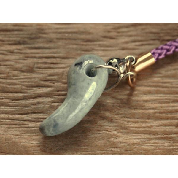 糸魚川翡翠ストラップ S00995 志優 作 : 糸魚川翡翠の店 - 通販