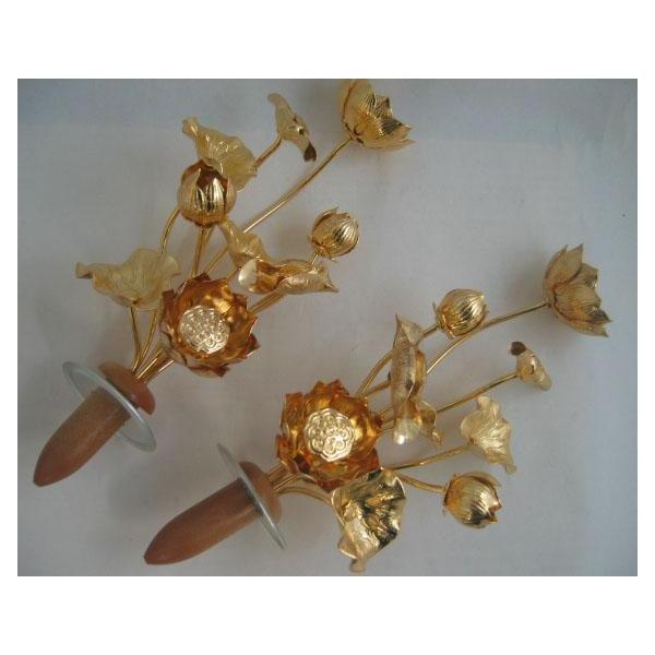 仏花 常花のみ 7寸9本立て お仏壇の荘厳に アルミ製 花瓶なし含まず