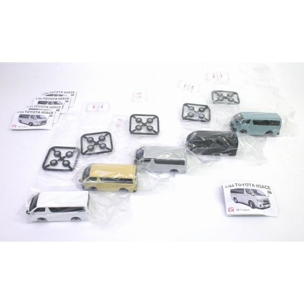 1/64 TOYOTA ハイエース トイズキャビン　全5種セット【カプセルトイ】