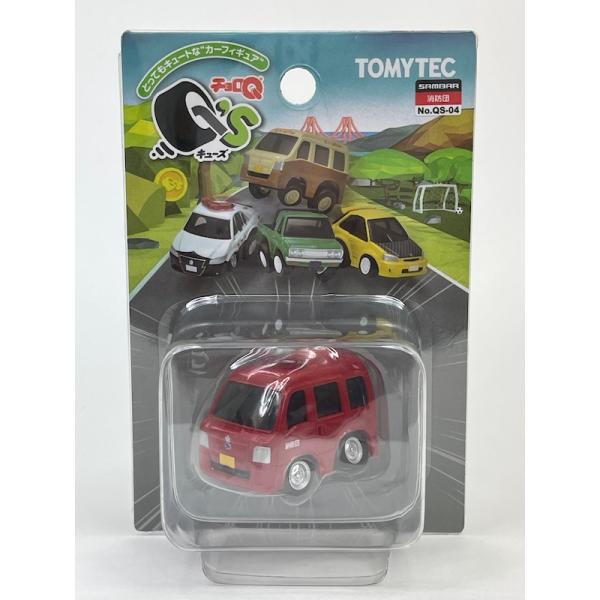 チョロQ QS-04b スバル サンバー バン(消防指揮車) Q's[キューズ