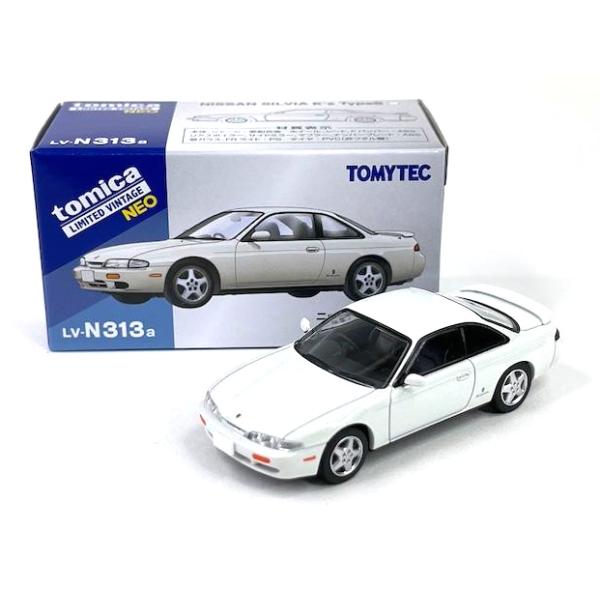 トミーテック LV-N313a 日産シルビア K's TypeS (白) 94年式 トミカ