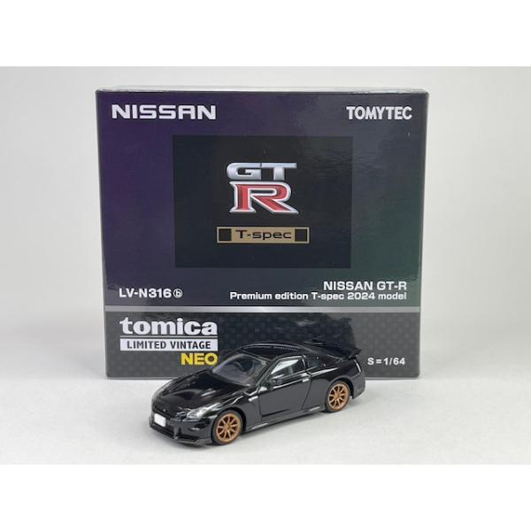 MB-シリーズリビルトA/Tテスト済み販売 トミーテック LV-N316b NISSAN GT-R Premium Edition T-spec 2024