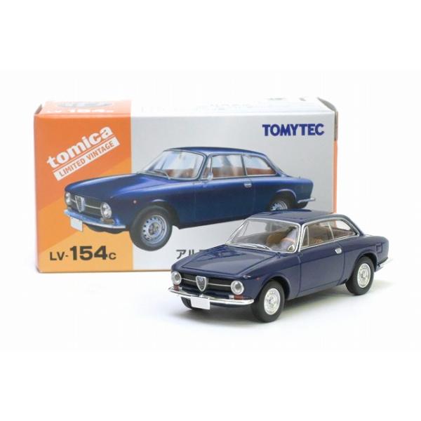 トミーテック LV-154c アルファロメオ GT 1300 ジュニア (紺) トミカ