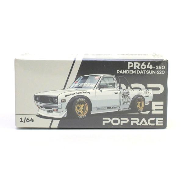 PR64-350 パンデム ダットサン 620 ホワイト POP RACE : アイアイアド