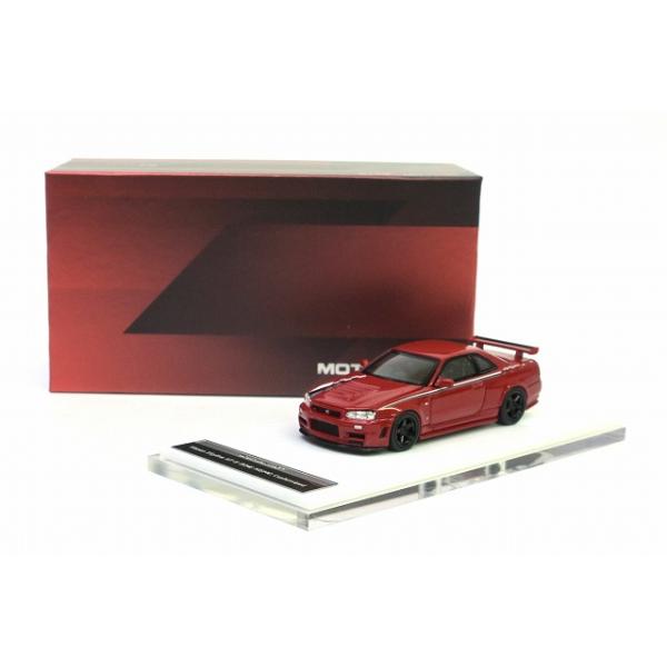 1/64 日産 スカイライン GT-R (R34) NISMO CUSTOMIZED Red MOTORHELIX