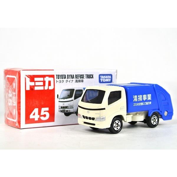 トミカ No.45 トヨタ ダイナ 清掃車 : アイアイアドカンパニー大阪店
