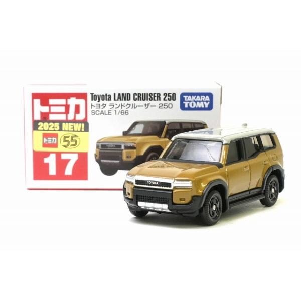 17 トヨタ ランドクルーザー 250 新品トミカ   ミニカー TOMICA