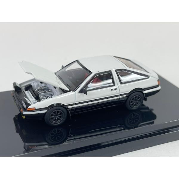 AE86 スプリンタートレノ EV 仕様!! (模型品) ① トヨタ スプリンター トレノ GT APEX (AE86) JDMスタイル ホワイト