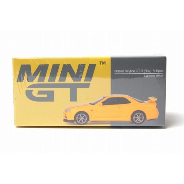 762 Nissan スカイライン GT-R R34 V スペック ライティングイエロー
