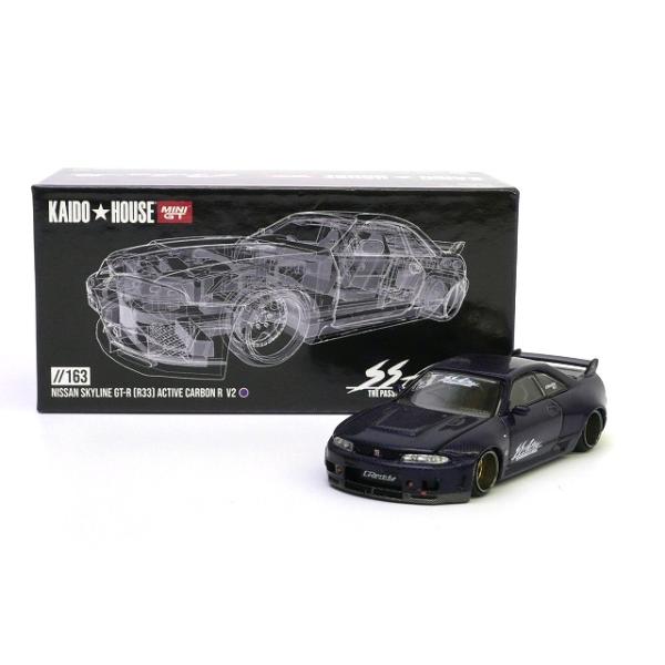 163 Nissan スカイライン GT-R R33 Active Carbon R V2 (右