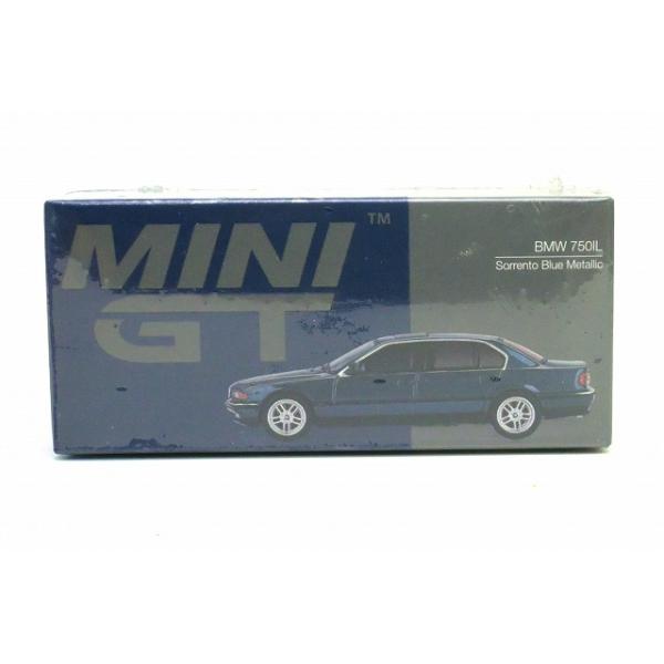 894 BMW 750IL ソレントブルーメタリック (右ハンドル) MINI GT