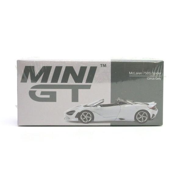 973 マクラーレン 750S スパイダー シーラス グレー (左ハンドル) MINI