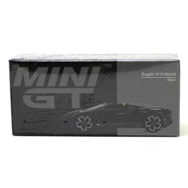 1058 ブガッティ W16 ミストラル ブラック (左ハンドル) MINI GT