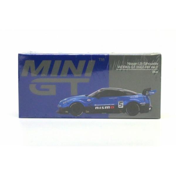 1124 Nissan LB-Silhouette WORKS GT 35GT-RR バージョン2 ブルー (右