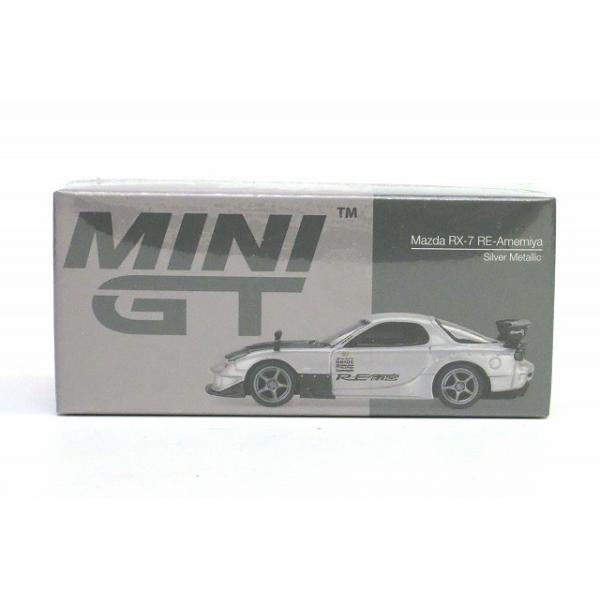 1106 マツダ RX-7 RE-AMEMIYA シルバーメタリック (左ハンドル) MINI