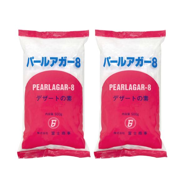 パールアガー8は、海藻から抽出精製された多糖類を主原料としたゲル化剤です。ご家庭でも簡単にゼリーやプリンが作れるデザートの素です。◎透明度、弾力性および光沢がすぐれ、弾力ある食感を楽しめます。◎ゼリーの固さは、夏でも崩れたり柔らかくなる事は...