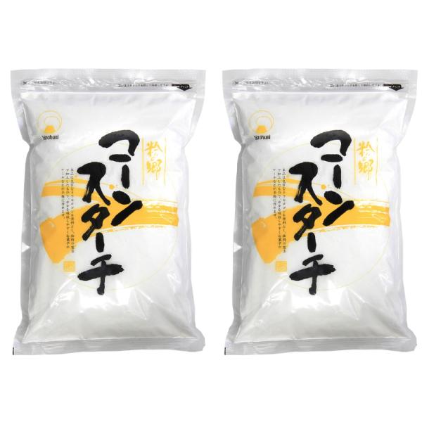 他サイト： 火乃国食品 コーンスターチ 1kg 2袋　ジッパー付きの商品画像