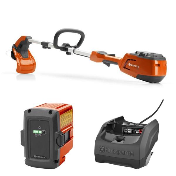 新品 草刈機　ハスクバーナ製  115iL バッテリー＆充電器セット 新品 草刈機 ハスクバーナ製 115iL バッテリー＆充電器セット