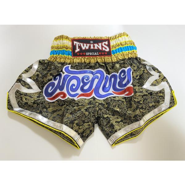 TWINS(ツインズ) ムエタイパンツ・キックパンツ 格闘技 茶色/和 TWINS(ツインズ) ムエタイパンツ・キックパンツ 格闘技 茶色/和