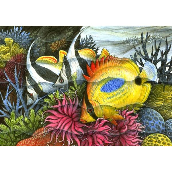 バリ島 ウブド バリアート ☆ 絵画 細密画