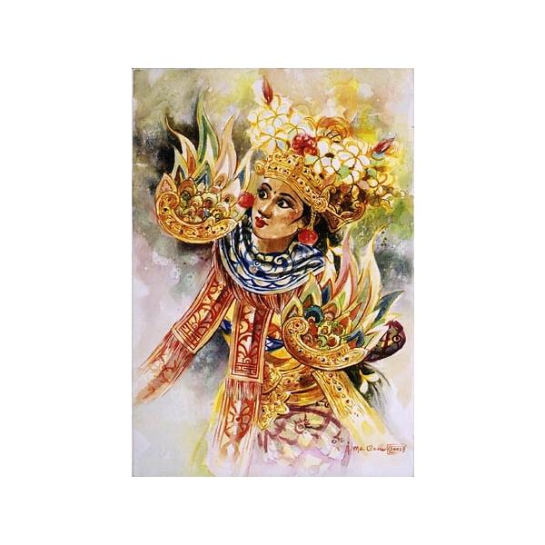 2 バリ絵画 バリ絵画マデ・キャナ No.101b0027 : あいランドガーデン - 通販