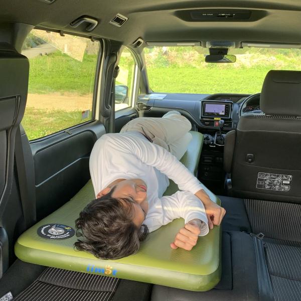 iimat（イイマット）の車中泊用エアーマット iimat 車中泊マット エアーマット キャンプマット 普通車軽自動車対応