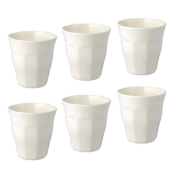 メラミン食器 軽くて丈夫　割れにくい メラミンコップ メラミンタンブラー  6個セット