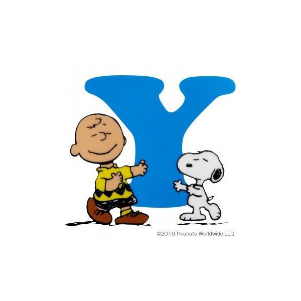 Snoopy スヌーピー イニシャルステッカー アルファベットy Sn235 ab いいもの発見商店ヤフー店 通販 Yahoo ショッピング