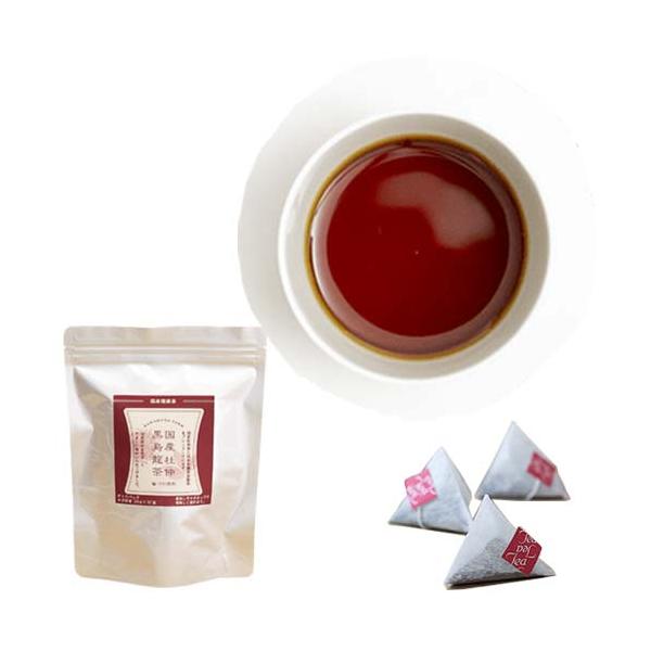 (ネコポス発送) 河村農園 国産杜仲黒烏龍茶(杜仲茶・黒ウーロン茶) 3g×30包 ティーバッグ ティーパック 　