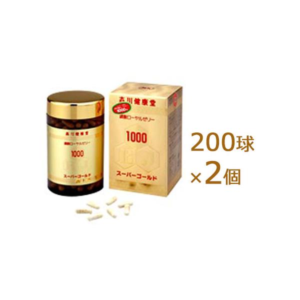 【アミノ酸やビタミン、ミネラルなどの栄養素を豊富に含むローヤルゼリー】「森川健康堂 ローヤルゼリースーパーゴールド1000 200球」は、女王蜂の栄養源となるローヤルゼリーを厳選し、1カプセル中に1000mg(生換算)と豊富に配合した栄養補...
