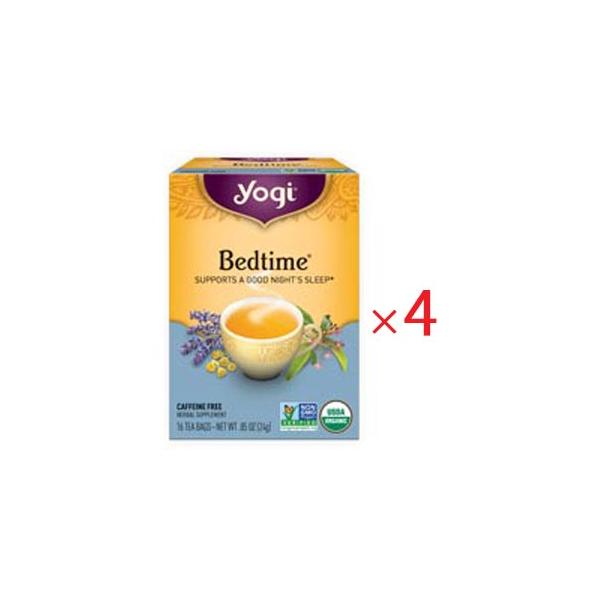 YOGI TEA(ヨギティー) ベッドタイム 4箱セット