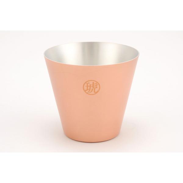 純銅　日本製やかん　made inTSUBAME 琥珀色 純銅ロックタンブラー 1pcs 330ml Made in TSUBAME