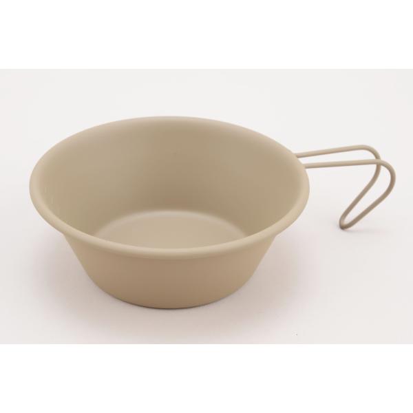 18-8 シェラカップ ベージュ 330ml 目盛付 キャンプ シリコン加工 直火OK 日本製 燕三条