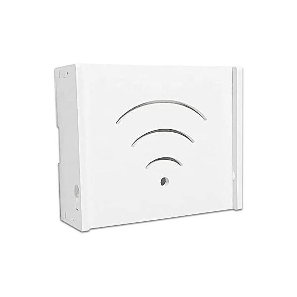 Nicheez ルーター 壁掛け 目隠し 収納 ボックス (Wi-Fiタイプ) (Wi-Fiタイプ)