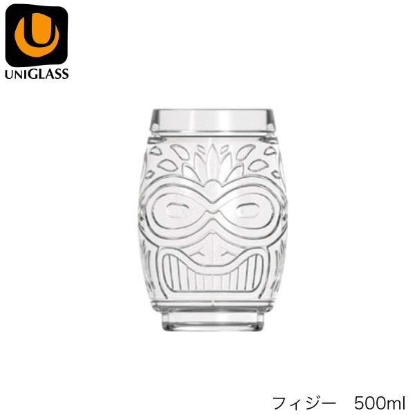 UNIGLASS ユニグラス フィジー 500ml YIOULA Glassworks ブルガリア製 グラス スタッキング可