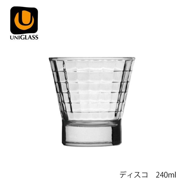 UNIGLASS ユニグラス ディスコ 240ml YIOULA Glassworks ブルガリア製 グラス