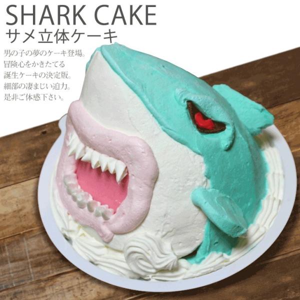 子供の日 サメ ケーキ 5号 ギフト 誕生日ケーキ 男の子 子供 面白い おもしろ 鮫 バースデーケーキ 立体ケーキ 記念日 サプライズ キャラクター 送料無料 Apaproduction Fr